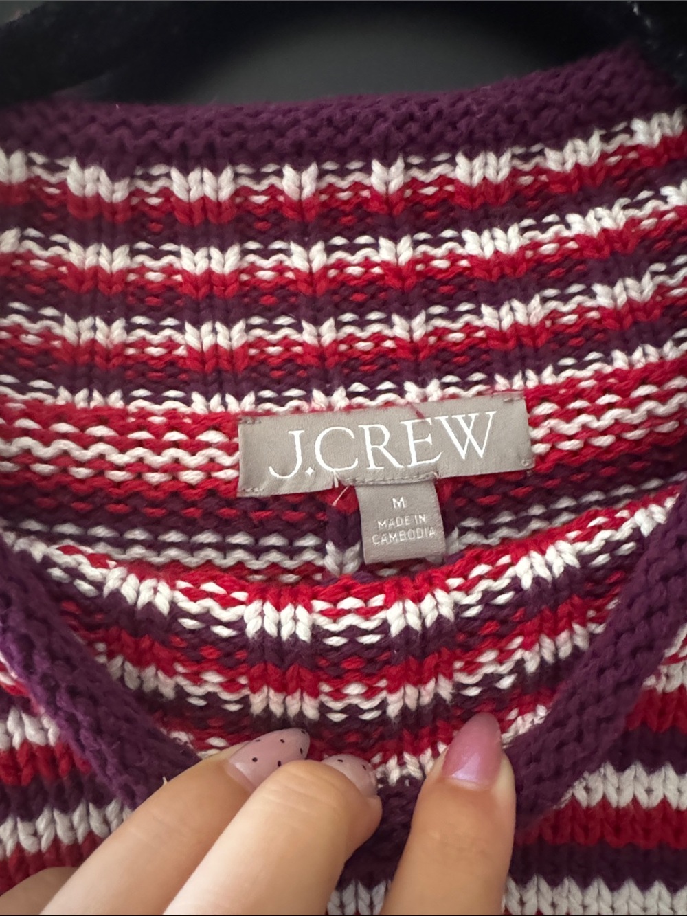 J.Crew 2025 Rollneck™ sweater in stripe - Picture 3 of 4
